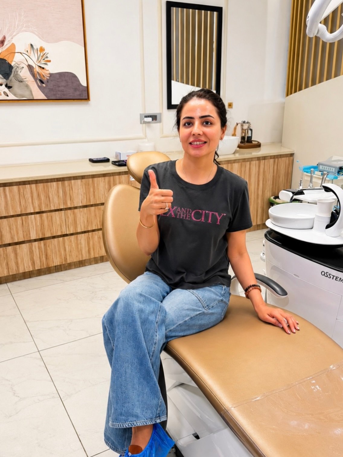 See How Happy Reetika Khanna Is After Getting Her Veneers! ✨

Nothing speaks louder than a patient’s smile. 😊

Reetika Khanna’s happiness and excitement say it all. After getting her veneers done by Dr. Shobit Sethi, she couldn’t stop smiling. Her beautiful new smile has enhanced not only her appearance but also her confidence.

Watching patients leave with a smile they truly love is what inspires us every day.

If you’re looking for the Best Dentist in Chandigarh for veneers and smile makeovers, visit The Smile Designers, home to the Top Dentist in Chandigarh, where every smile is designed with precision, artistry, and care.

📍The Smile Designers, Mohali | Chandigarh

#BestDentistInChandigarh #TopDentistInChandigarh #DrShobitSethi #TheSmileDesigners #DentalVeneers VeneerSmile SmileTransformation