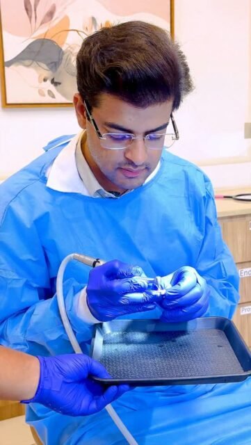 Veneer placement requires precision, control, and expert technique. In this video, celebrity dentist Dr. Shobit Sethi shows just how delicate these veneers are — you can even see how incredibly thin the veneer is when he holds it in his hand.

But what makes it challenging? 🤔
The veneer must be handled carefully, positioned precisely, and bonded correctly to achieve the desired fit, aesthetics, and natural-looking result.

Watch closely as Dr. Shobit Sethi demonstrates the process and explains the quality, thickness, and protective layers involved in a veneer.

It’s this level of attention to detail that makes every smile transformation at The Smile Designers special.

Looking for the Best Dentist in Chandigarh or a Top Dentist in Chandigarh for veneers? Experience precision-led cosmetic dentistry with Dr. Shobit Sethi.

📍The Smile Designers, Mohali | Chandigarh

#BestDentistInChandigarh #TopDentistInChandigarh #DrShobitSethi #TheSmileDesigners #CelebrityDentist DentalVeneers
