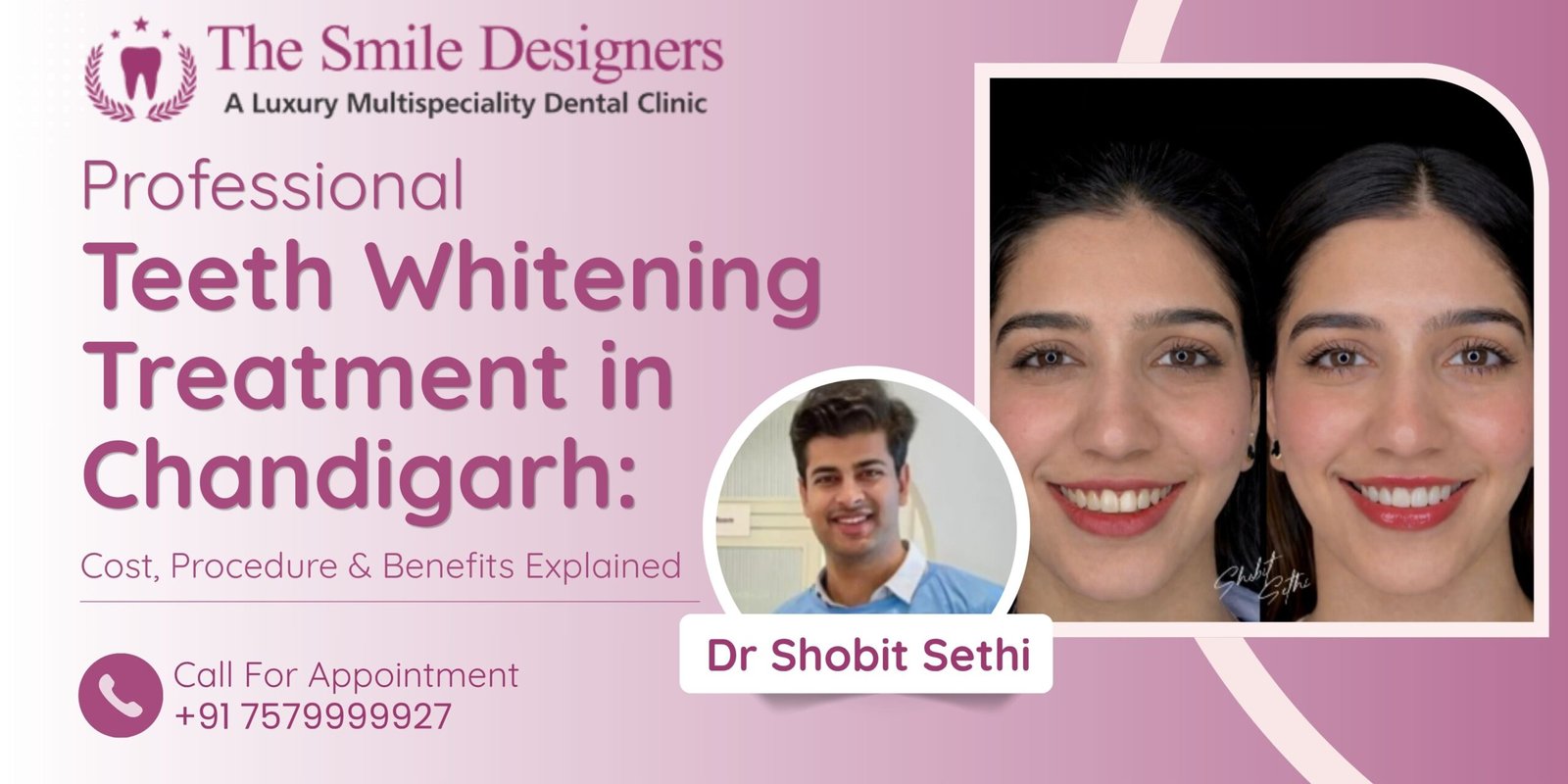 Professional Teeth Whitening Treatment in Chandigarh