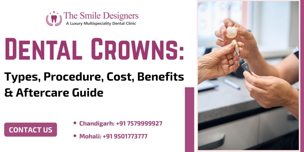 Dental Crowns: Types, Procedure, Cost, Benefits & Aftercare Guide
