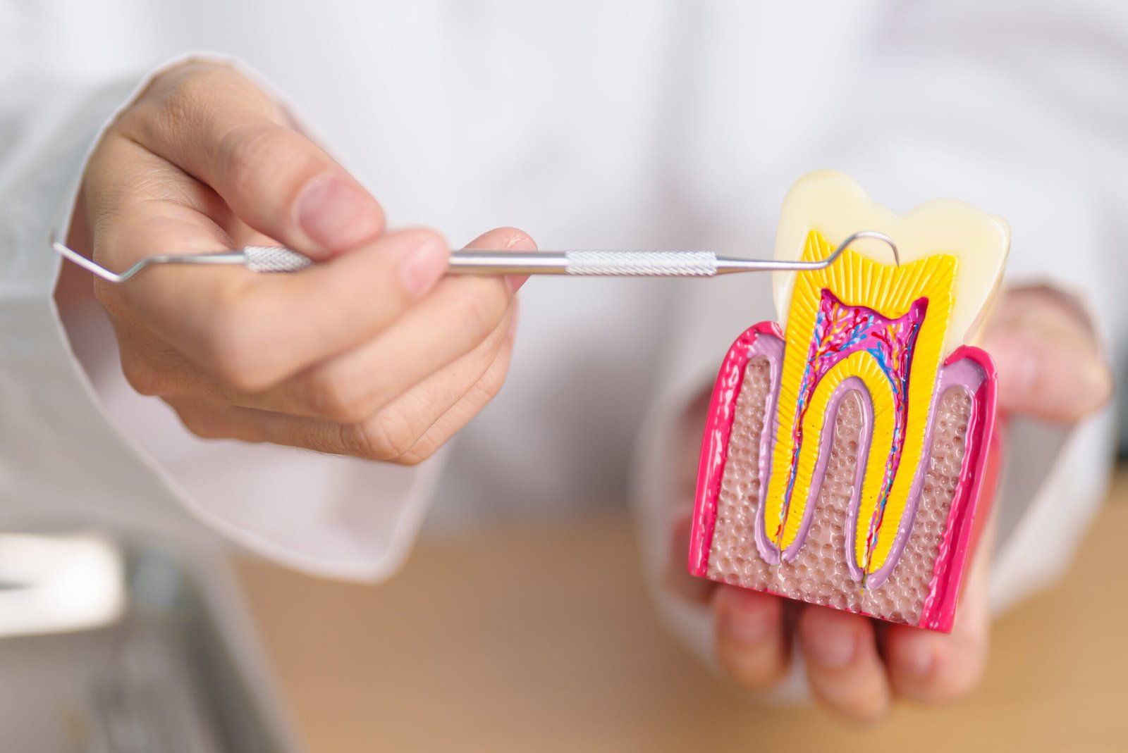 Painless root canal treatment at The Smile Designers