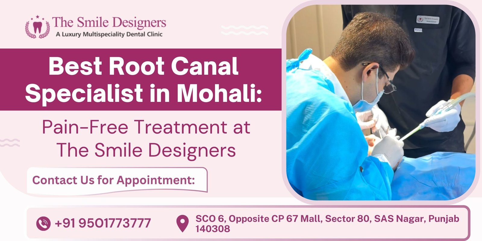 Best Root Canal Specialist in Mohali