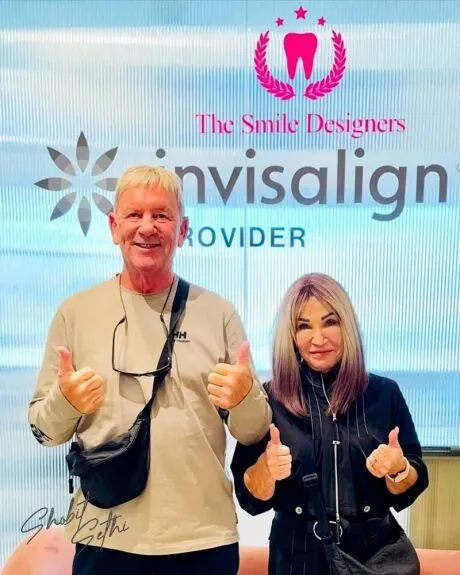 Invisible Braces International Patient at the Best Dentist in Chandigarh