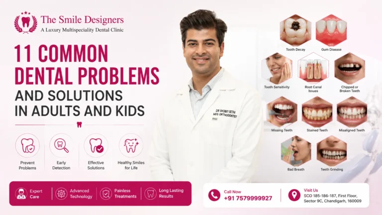 Common Dental Problems and Solutions in Adults and Kids