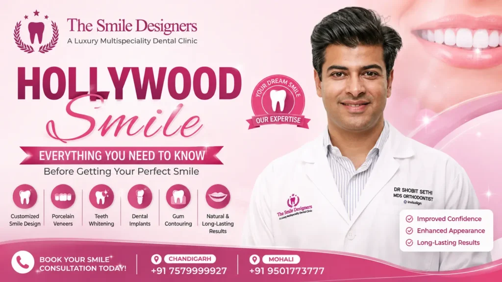 Guide to Hollywood Smile Treatment in Chandigarh and Mohali