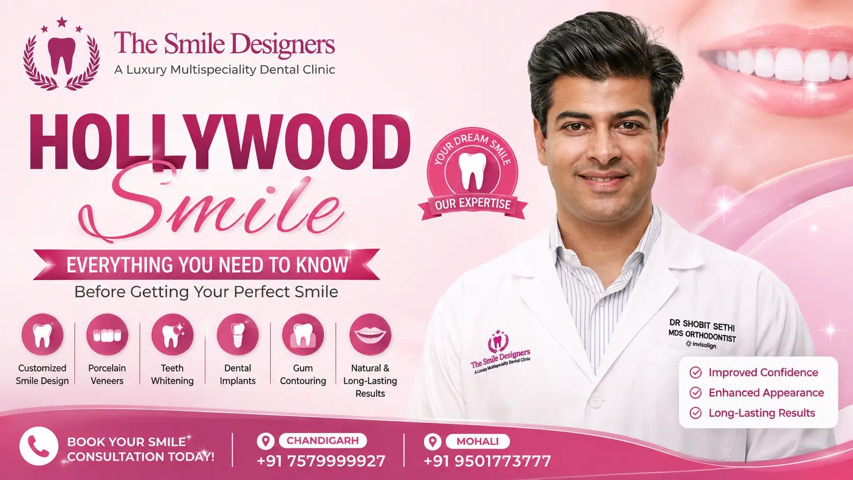 Hollywood Smiles in Chandigarh and Mohali