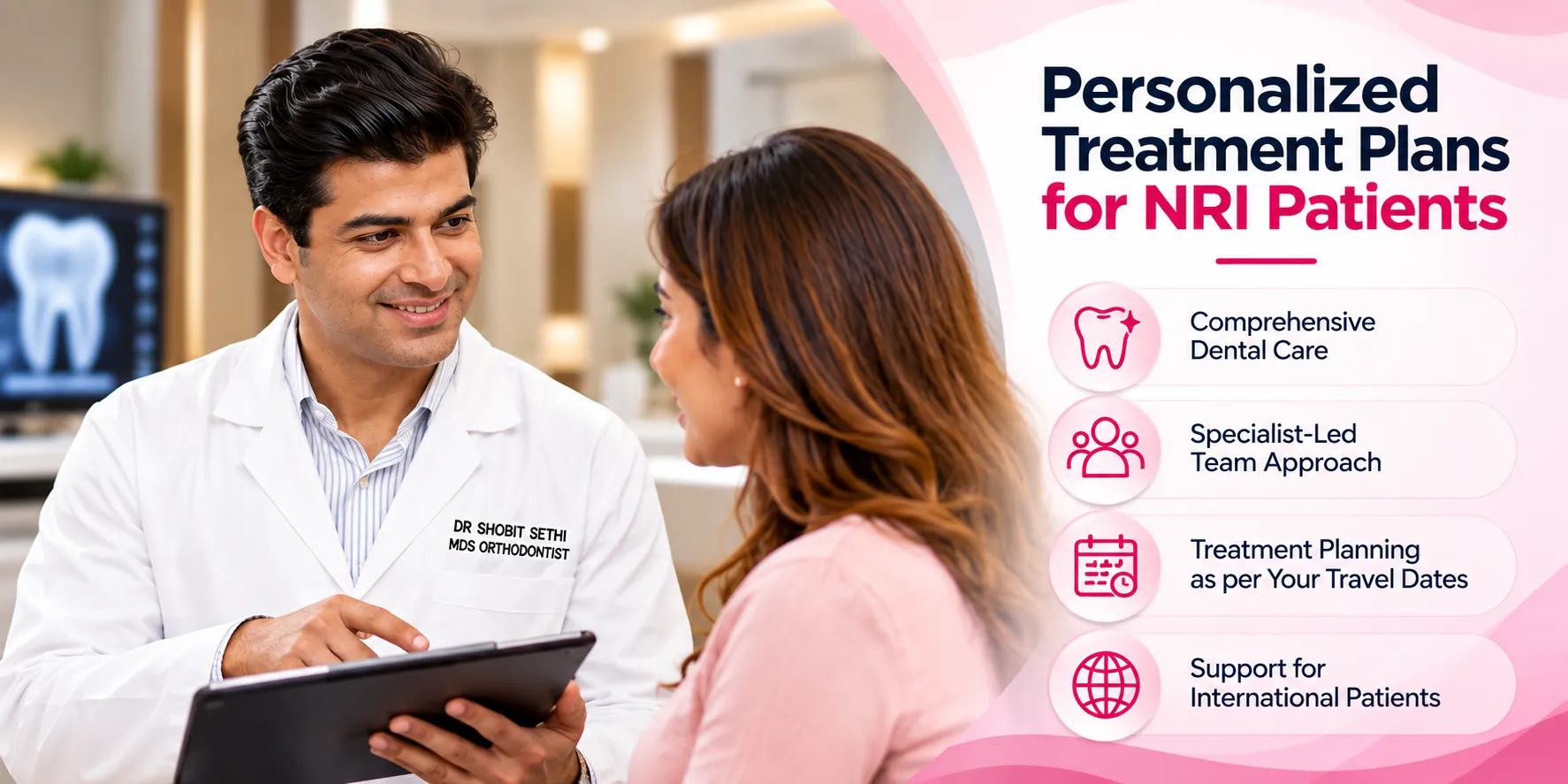Dental plans for NRI Patients