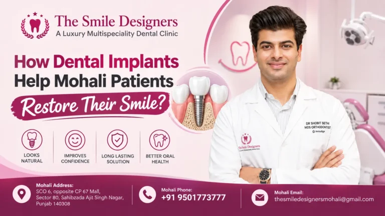 Get Best Dental implants treatment in Mohali