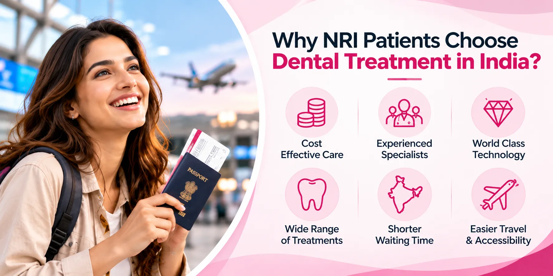 Why NRI patients selects dental treatment in India